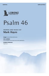 Psalm 46 SATB choral sheet music cover